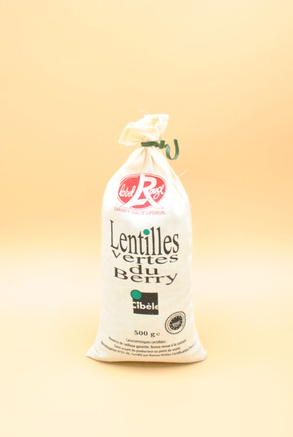Lentille verte du Berry